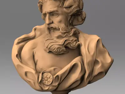 Zeus of Otricoli model 3D model