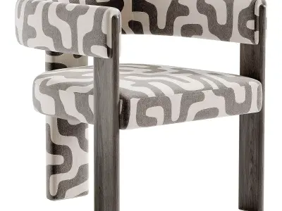 William Dining Chair by Rete Home Free 3D model