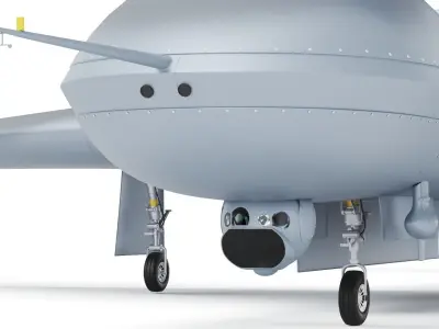 General Atomics Predator C Avenger UAV Drone   3D model