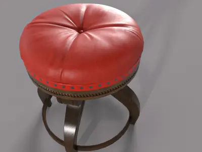 chair classic Free low-poly 3D model