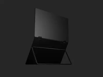 Dual Monitor 3D model