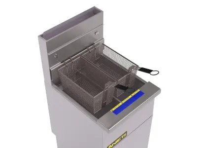 Anets Goldenfry Split Pot Fryer AGG14T 3D model