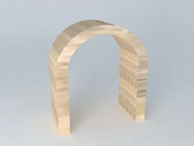 Arch of Trajan Merida Free 3D model