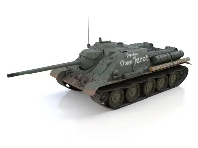SU-85 - Kapitan Otakar Jaros 3D model