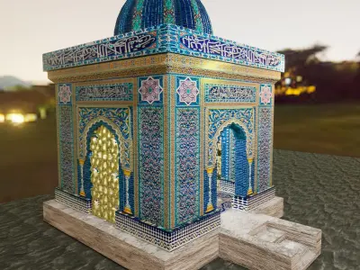 Mini Mosque 3D model
