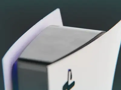  Sony Play Station 5 PBR 3D model