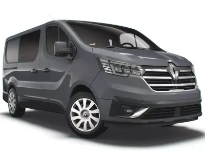 Renault Trafic Combi 2021 3D model