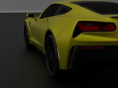 Chevrolet Corvette C7 Stingray Free 3D model