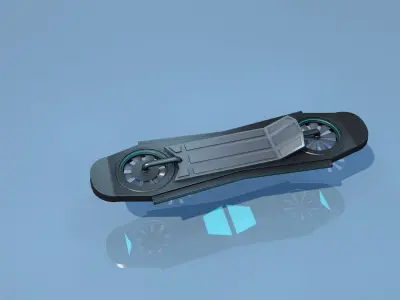 HoverBoard 3D model