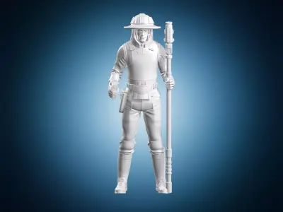Star Wars Rebel Soldier Miniature 3D print model