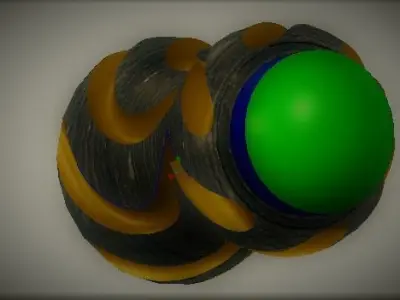 BOTTLES MODEL DESIGN CREO SOFTWARE  3D model