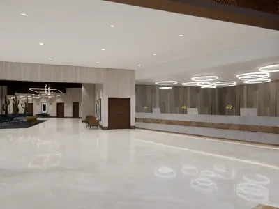 HOTEL LOBBY 3D model