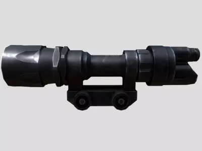 SureFire M951 Flashlight Low-poly 3D model