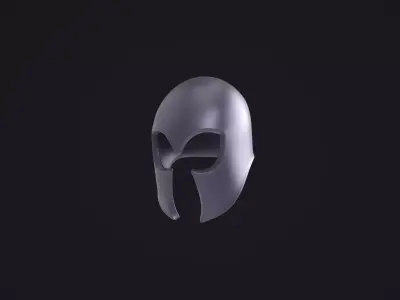 Metal Helmet 3D model buy