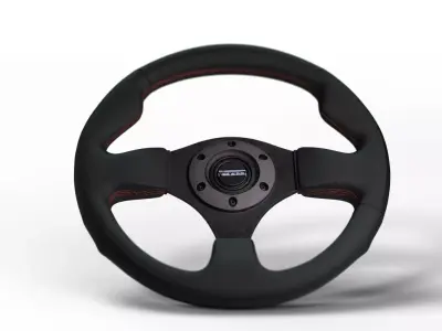 Free NRG Reinforced Steering Wheel Flat Bottom Free 3D model