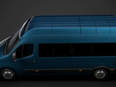 Opel Movano L3H3 Minibus 2020 3D model