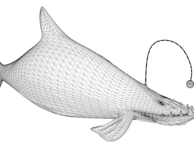 Island Monster Leviathan 3D model