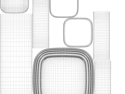 Smoked fish and seafood Smoked Crab 3D model