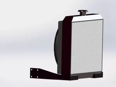 RADIATOR air conditioning unit Free 3D model