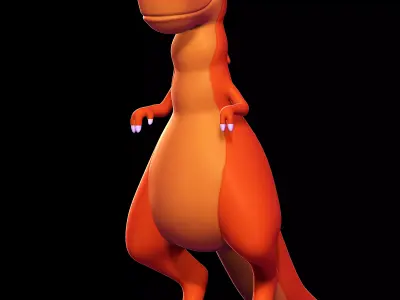 Rex - Were Back a Dinosaurs Story 3D print model