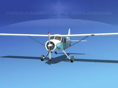 Dehaviland DH-2 Beaver SL15 3D model