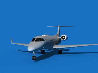 Embraer Legacy500 V00 3D model