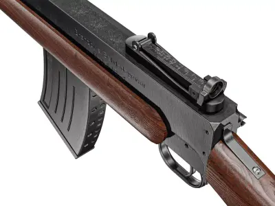 Brondby M34 Rifle Low-poly 3D model