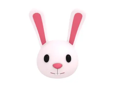 Rabbit Head 3D model