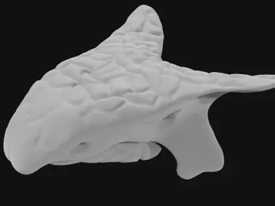 Ankylosaurus skull 3D model
