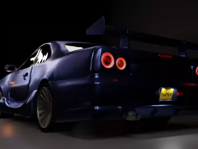 Nissan Skyline GTR-R34 Free 3D model