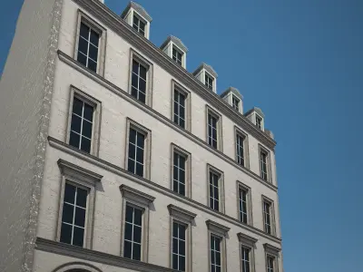 Old Building IX 3D model