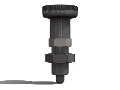 Indexador Elesa GN 617 6 AK Indexing Plungers 3D model