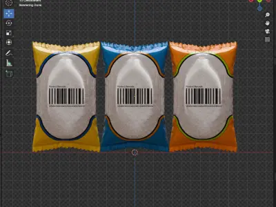 Salt Packaging 3D model