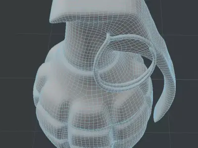 3D military Grenade 3D model