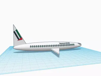 Aircraft airplane 3D model