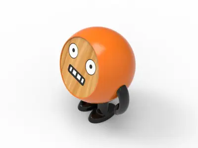 TOY ROBOT 03 Low-poly 3D model