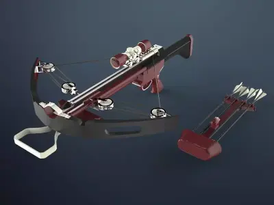 Crossbow apex legends 3D model