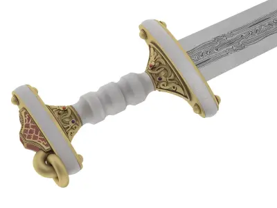  Migration Period Low-poly 3D model