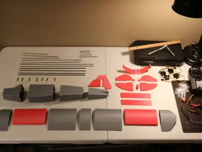 Fully 3d Printable RC Aircraft - Piper Cub 3D print model