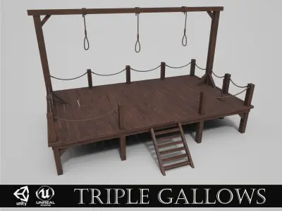 Inquisition set 3D Model Collection