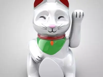 Maneki Neko Free 3D model