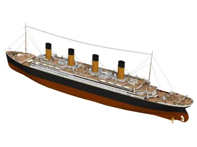 RMS Titanic 3D model