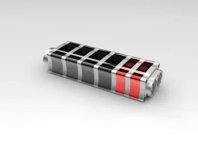 Dry sump pump Free 3D model