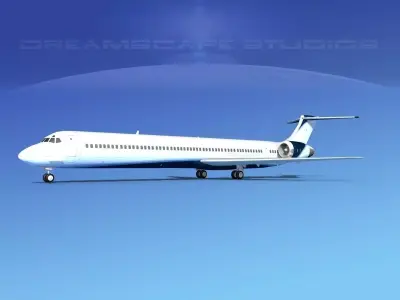 McDonnell Douglas MD-90 Corporate 2 3D model