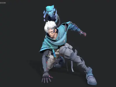 secret service 3D model