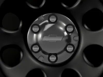 Chevrolet Tahoe Police rim 3D model