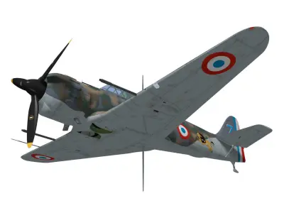 bloch MB152 3D model
