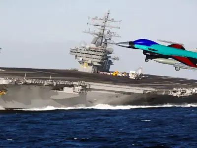 F-16 Fighting Falcon Low-poly 3D model