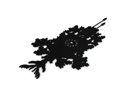 Modern Clock 3D model