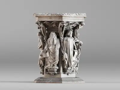 001591 Well of the Prophets 3D model